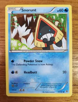 Snorunt Pokemon Card, Plasma Blast Set 21/101 - Image 1
