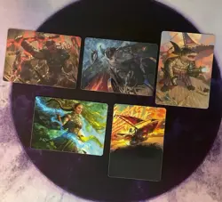 MTG * Art Card (4, 10, 11, 31, 47) Aetherdrift * 1X Each * NM - Image 1