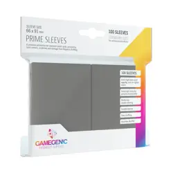 GameGenic Card Protection Prime Sleeves - Dark Gray (10 Packs of 100) New - Image 1