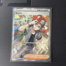 Roark 242/182 Paradox Rift Full Art Ultra Rare NM Pokemon Card - Image 1