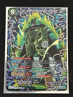 Dragon Ball Super Card Game Cell the Ultimate Bio-Android SR Foil Card - Image 1