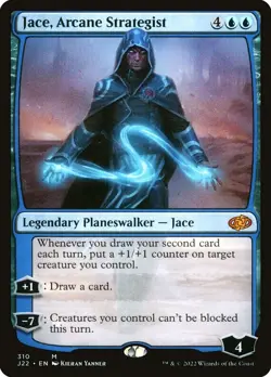 Jace, Arcane Strategist #310 MTG Jumpstart 2022 Mythic NM - Image 1