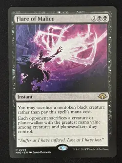1x MTG Flare of Malice - Modern Horizons 3 (MH3) #95 - Magic the Gathering - Image 3