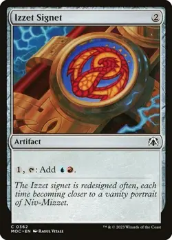 2x Izzet Signet MOC LP MTG - Image 1