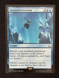 1x MTG Desynchronization - Universes Beyond: Assassin's Creed (ACR) #16 - Magic - Image 1