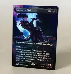 MTG Massacre Girl (Borderless Foil) RVR NM - Image 1