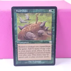 Food Chain Mercadian Masques Regular Non-Foil Rare MTG Magic the Gathering - Image 1