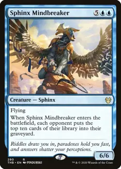 Sphinx Mindbreaker (Near Mint NM) MTG Magic - Theros Beyond Death (TBD) - Image 1
