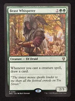 1x MTG Beast Whisperer - Commander: Murders at Karlov Manor (MKC) #166 - Magic - Image 3