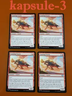 4x Cunning Coyote | Outlaws of Thunder Junction | MTG Magic Cards - Image 1