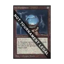 WOTC MtG Collector's Ed Icy Manipulator (CE) (U) NM - Image 1
