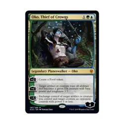 WOTC MtG Throne of Eldraine Oko, Thief of Crowns (MR) NM - Image 1