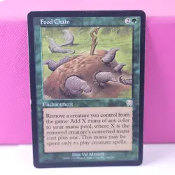 Food Chain Mercadian Masques Regular Non-Foil Rare MTG Magic the Gathering - Image 1