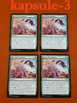 4x Rise of the Varmints | Outlaws of Thunder Junction | MTG Magic Cards - Image 1