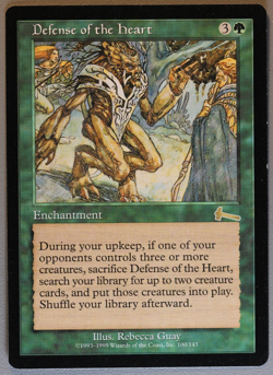 Defense of the Heart - MTG - Urza's Legacy - Magic: The Gathering - Image 1