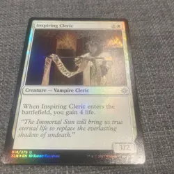 MTG Inspiring FOILED Cleric Ixalan 016/279 Regular Uncommon - Image 2
