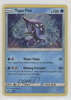Tapu Fini Pokemon Sun & Moon Black Star Promo #SM92 - Image 1