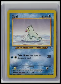 Seel - Neo Destiny 81/105 Common Non-Holo Pokemon TCG - Image 1