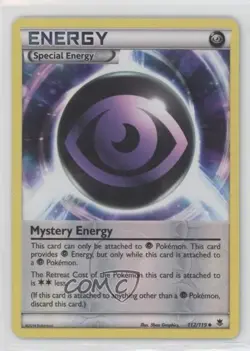Mystery Energy Reverse Foil Pokemon XY Phantom Forces #112 - Image 1