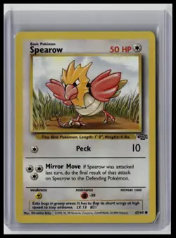 Spearow - Jungle 62/64 Common Non-Holo Pokemon TCG - Image 1