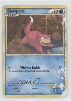 Slowpoke Pokemon HeartGold & SoulSilver Call of Legends #70 READ - Image 1