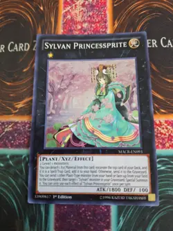 Yugioh Sylvan Princessprite MACR-EN093 Super Rare 1st Edition Near Mint - Image 1