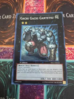 Yugioh Gachi Gachi Gantetsu YS11-EN042 Super Rare 1st Edition Near Mint - Image 1