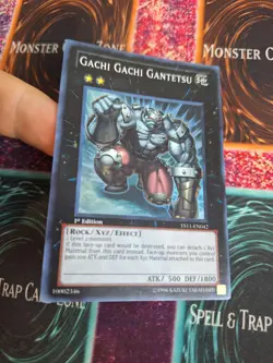 Yugioh Gachi Gachi Gantetsu YS11-EN042 Super Rare 1st Edition Near Mint - Image 2