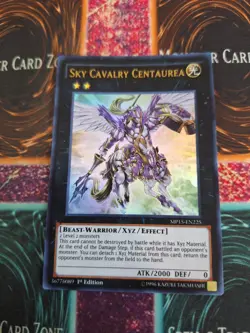 Yugioh Sky Cavalry Centaurea MP15-EN225 Ultra Rare 1st Edition Near Mint - Image 1