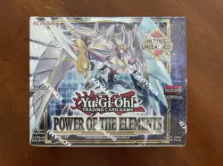YuGiOh! - Power of the Elements 1st Edition Booster Box New Factory Sealed - Image 1
