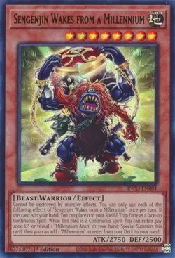 Yugioh! Sengenjin Wakes from a Millennium - INFO-EN001 - Ultra Rare - 1st Editio - Image 1