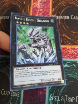 Yugioh Kachi Kochi Dragon MACR-ENSE1 Super Rare Limited Near Mint - Image 2