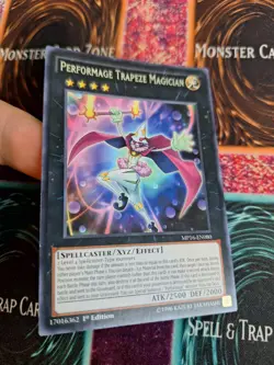 Yugioh Performage Trapeze Magician MP16-EN080 Rare 1st Edition Near Mint - Image 2