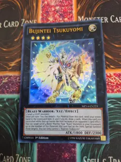 Yugioh Bujintei Tsukuyomi MP14-EN223 Ultra Rare 1st Edition Near Mint - Image 1