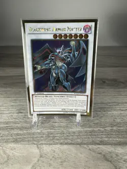 Yugioh Blackwing Armor Master PGLD-EN077 Gold Rare 1st Edition - Image 1