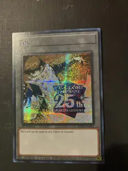 Yugioh Token: Kaiba MP24-EN052 Prismatic Secret Rare 1st Edition - Image 1