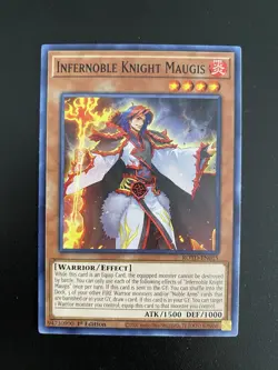 [NM] YuGiOh - Infernoble Knight Maugis ROTD-EN015 - 1st Edition - English - Image 1