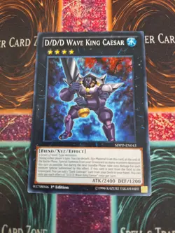 Yugioh D/D/D Wave King Caesar SDPD-EN043 Common 1st Edition Near Mint - Image 1