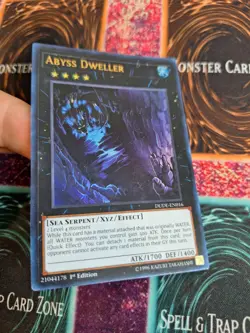 Yugioh Abyss Dweller DUDE-EN016 Ultra Rare 1st Edition Near Mint - Image 2