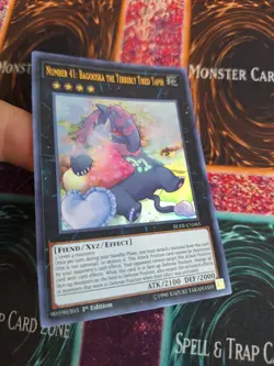 Yugioh Number 41: Bagooska the Terribly Tired Tapir BLRR-EN085 Ultra 1st Ed NM - Image 2