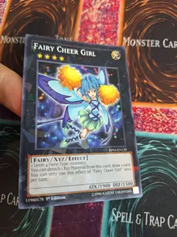 Yugioh Fairy Cheer Girl BP03-EN129 Shatterfoil Rare 1st Edition Near Mint - Image 2