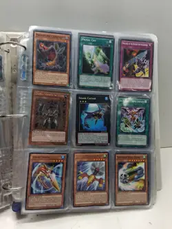 450 Cards Vintage YuGiOh Collection Binders With secret rare, ultimate, all mint - Image 3