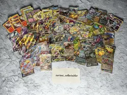 Massive 35 Pokemon Card Lot V's, EX's, VMAX, TRAINER GALLERY - NO DUPLICATES - Image 3
