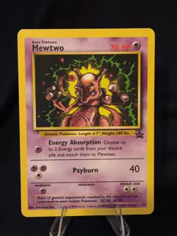 Mewtwo #14 - Black Star Promo - Non-Holo Movie Pokemon Card - Image 1