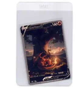 HandMade Per Order PokeTeamLegends Pokemon Card Holo PTL10 Charizard - Image 1