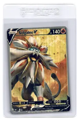 HandMade Per Order PokeTeamLegends Pokemon Card Holo PTL437 Solgaleo - Image 1