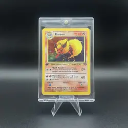 1st Edition Flareon 3/64 - Holo Rare Pokemon Card - Jungle Set - Vintage 1999 - Image 1