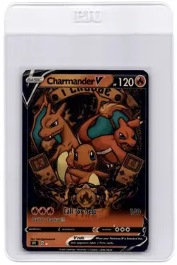 HandMade Per Order PokeTeamLegends Pokemon Card Holo PTL110 Charmander - Image 1