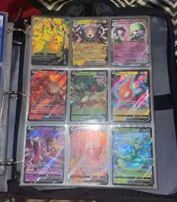 Pokemon Card Lot 40 Official TCG Cards Ultra Rare Included EX GX V MEGA + HOLOS - Image 1