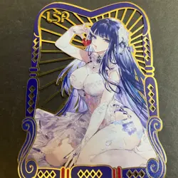 Goddess Story Gold METAL Card - Maiden Party - Serial Number #/200! Shogun Anime - Image 4